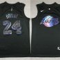 Kobe Bryant #24 Black  Lakers Rainbow Edition Mens