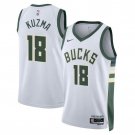 Kyle Kuzma 18 Milwaukee Bucks 2024 Association Edition  White