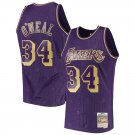 Lakers #34 Shaquille O'Neal Purple  Year Of Rat Limited