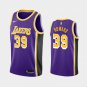 Lakers #39 Dwight Howard AU  Purple Statement Edition