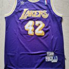 Lakers #42 James rthy  Purple Big Game James