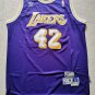 Lakers #42 James rthy  Purple Big Game James