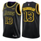 Lakers Wilt Chamberlain Black Basketball  Snake skin pattern