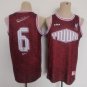 Liverpool co-branded version #6 LeBron James   Red