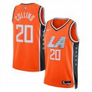 Los Angeles Clippers #20 John Collins City Edition Stitched  Orange