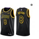Los Angeles Lakers #8 Kobe Bryant Black Stitched Basketball
