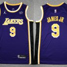 Los Angeles Lakers #9 Bronny James Jr. Statement  Purple