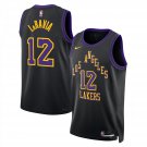 Los Angeles Lakers #12 Jake LaRavia City Edition  Black 2025-26