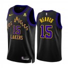 Los Angeles Lakers #15 Austin Reaves 2023-24 Black City Edition Player