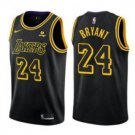 Los Angeles Lakers #24 Kobe Bryant Black Stitched Basketball