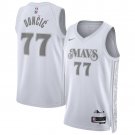 Mavericks #77 Luka Doncic White 2025 City Edition Swingman Stitched