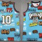 Memphis Grizzlies #10 Mike Bibby Graffiti Basketball  Blue