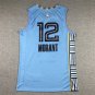 Memphis Grizzlies #12 Ja Morant  Light Blue