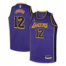 Men &  Jake LaRavia #12 Los Angeles Lakers Statement Edition  Purple