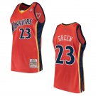Men’s Golden State Warriors #23 Draymond Green Hardod Classics Swingman  Orange