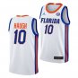 Mens  Florida Gators #10 Thomas Haugh 2024 Royal Basketball Game