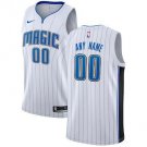 Mens  Orlando Magic #00 Custom Swingman  White