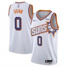 Mens  Phoenix Suns #0 Ryan Dunn White Association Edition Swingman