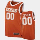Mens  TEXAS LONGHORNS Custom #00 College NBA  orange