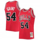 Mens Chicago Bulls #54 Horace Grant Mitchell & Ness Red 1990-91 Hardod Classics Throwback