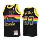 Mens Denver Nuggets #27 Jamal Murray Mitchell & Ness Black Hardod Classics