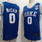 Mens Duke Blue Devils #0 Jared McCain Royal College Basketball Game