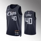 Mens Los Angeles Clippers #40 Ivica Zubac 2023-24 Navy City Edition Swingman