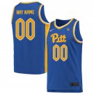 Mens Pittsburgh Panthers Custom Royal College Basketball Game