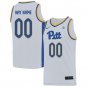 Mens Pittsburgh Panthers Custom White College Basketball Game
