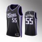 Mens Sacramento Kings Retired Player #55 Jason Williams 2023-24 Black Icon Edition Player