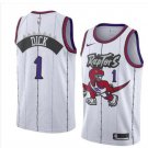 Mens Toronto Raptors #1 Gradey Dick White Hardod Classics