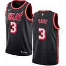 Miami Heat #3 Dwyane Wade Black NBA Swingman Hardod Classics