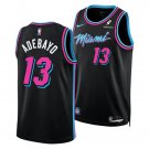 Miami Heat #13 Bam Adebayo Black 2025-26 City Edition Swingman