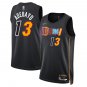Miami Heat #13 Bam Adebayo City  Stitched Black