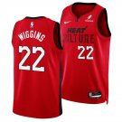Miami Heat #22 Andrew Wiggins Red 2025 City Edition Stitched Basketball
