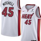 Miami Heat #45 Davion Mitchell White 2025 Association Edition Swingman Stitched