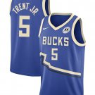 Milwaukee Bucks #5 Gary Trent Jr. 2024-25 City Edition Swingman  Blue