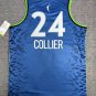 Minnesota Lynx #24 Nafissa Collier Basketball Blue