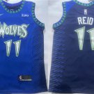 Minnesota Timberlves #11 Naz Reid Blue City Edition Stitched