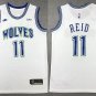 Minnesota Timberlves #11 Naz Reid White Classic Edition Stitched