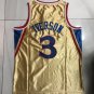 Mitchell & Ness 76ers Allen Iverson AU Basketball  Gold platinum