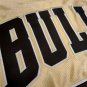 Mitchell & Ness Bulls #23 Michael Jordan Basketball Gold AU