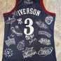 Mitchell Ness 76ers Allen Iverson AU Black  Joint Edition