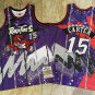 Mitchell Ness Raptors #15 Vince Carter AU  Purple 1998-99