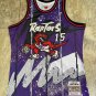 Mitchell Ness Raptors #15 Vince Carter AU  Purple 1998-99