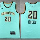New York Liberty #20 Sabrina Ionescu WNBA  Green Basketball s