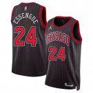 Noa Essengue #24 Chicago Bulls Statement Edition Stripe  Black