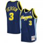 Nuggets #3 Allen Iverson Mitchell & Ness  Navy Blue