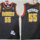 Nuggets #55 Dikembe Mutombo Basketball Classic  Black
