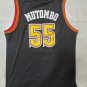 Nuggets #55 Dikembe Mutombo Basketball Classic  Black